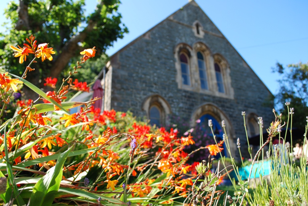 Old church now a shop in Solva
