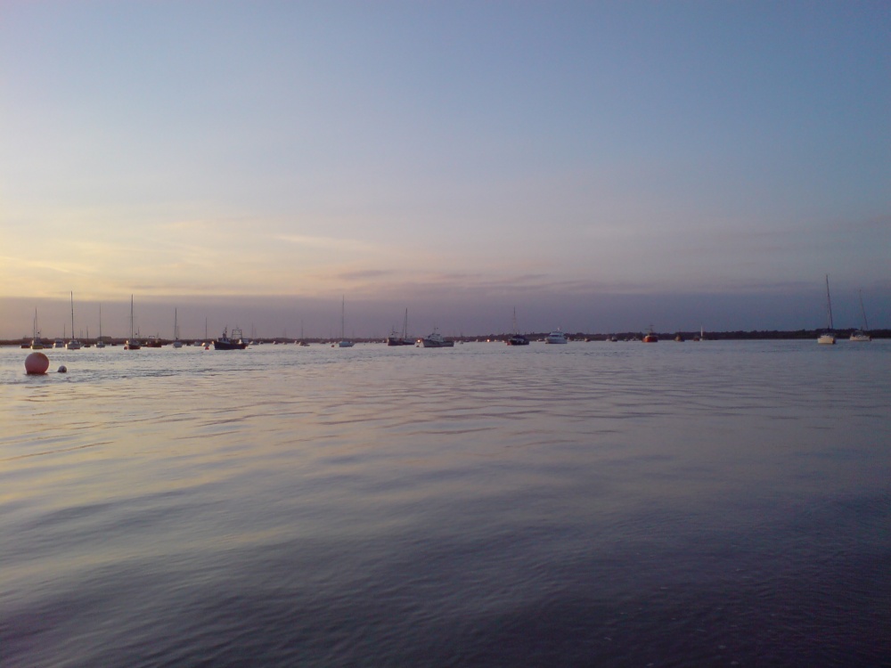 Old Felixstowe from Bawdsey Quay