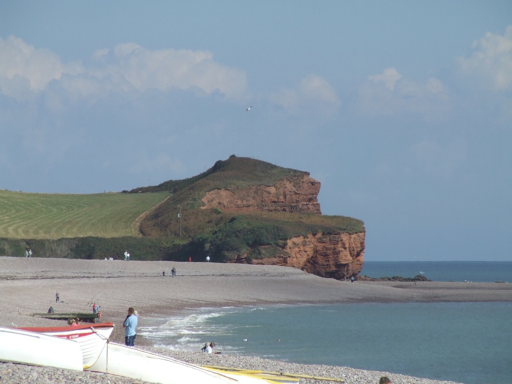 The Beach at Budleigh Salterton