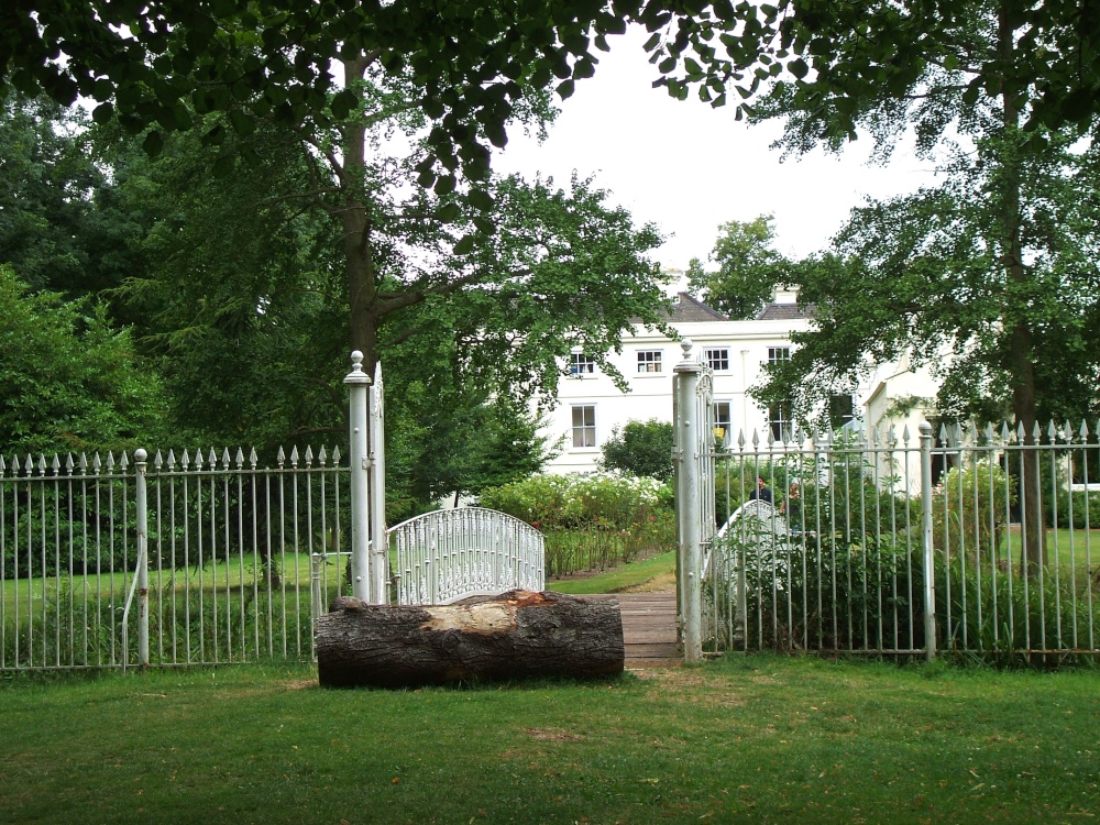 Photograph of Morden Hall from the park