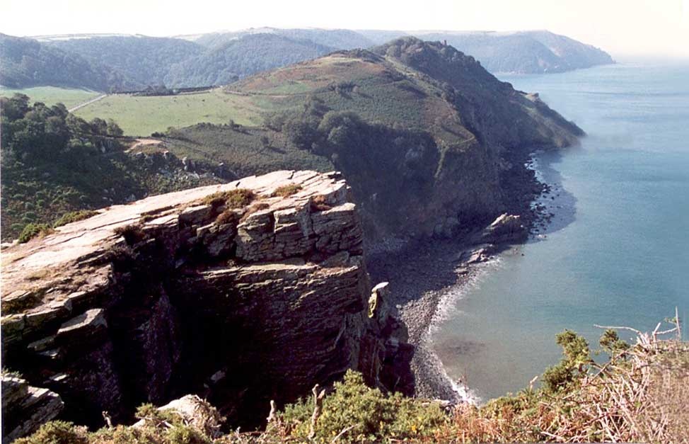View from the Valley of the Rocks