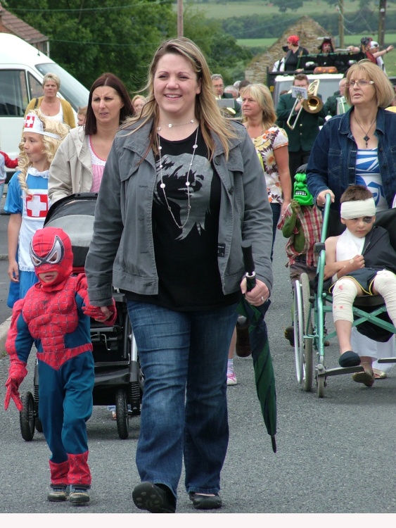 Byers Green Village Carnival 2008 - Spidey on Parade