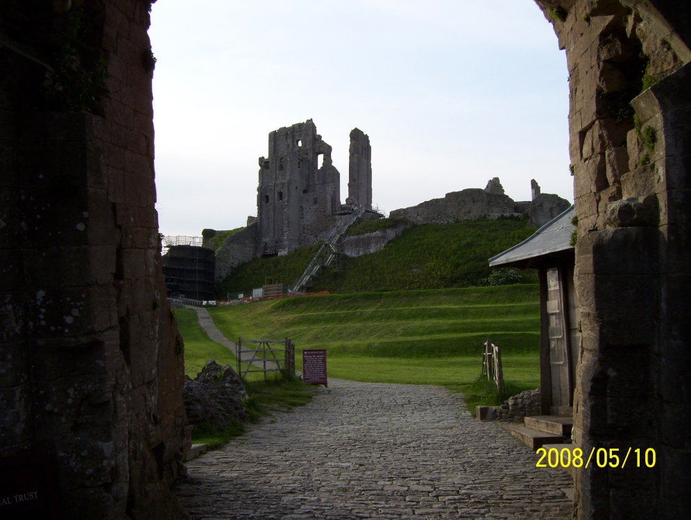 Corfe Castle Entrance