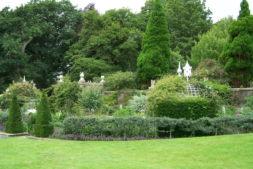 Garden at Holker Hall, Cumbria