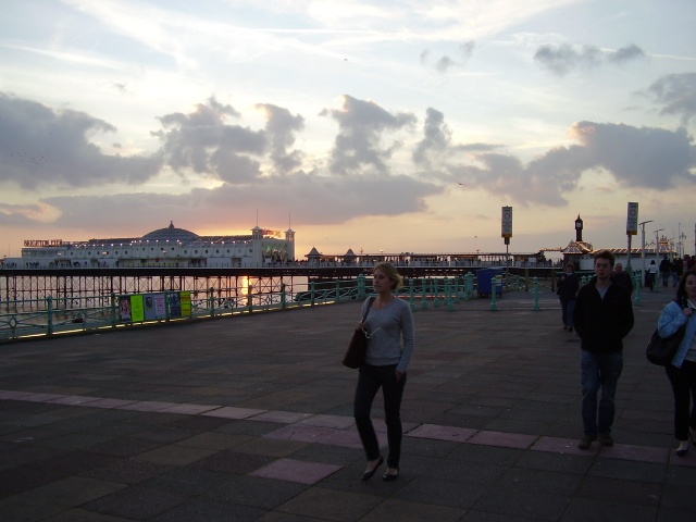 Autumn Sunset at Brighton Pier