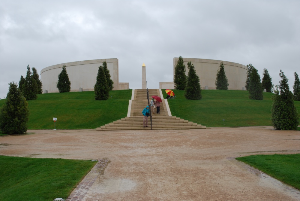 A rainy day at the National Memorial Arboretum