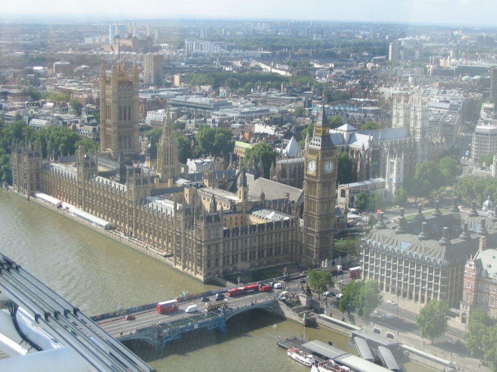 Houses of Parliament from The Eye