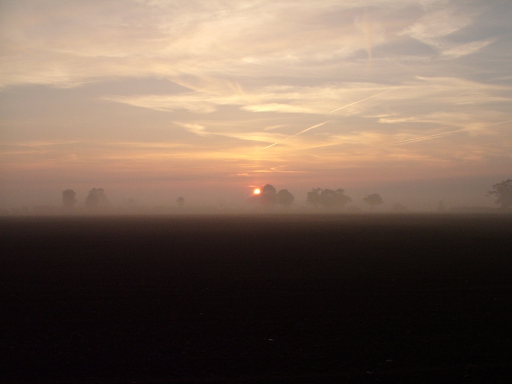Photograph of Dawn over Horham