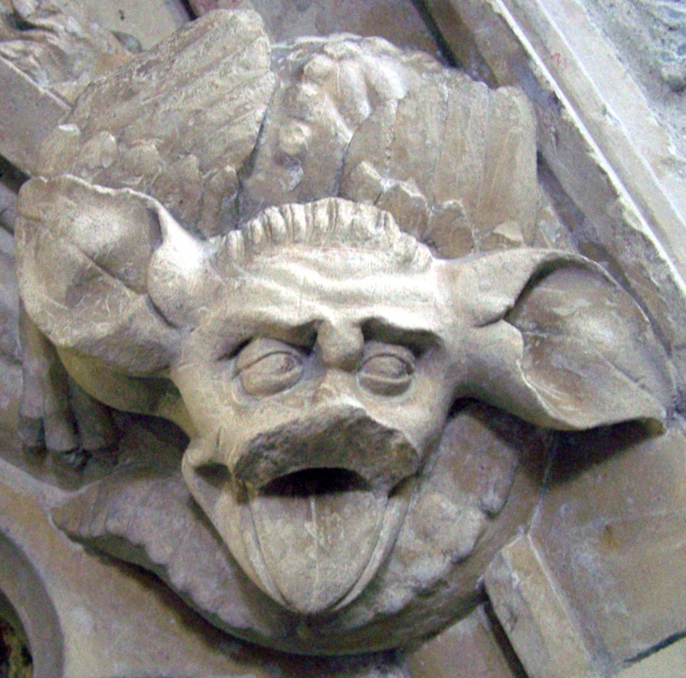 Seen inside the Church