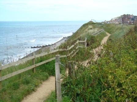 Looking towards Sheringham