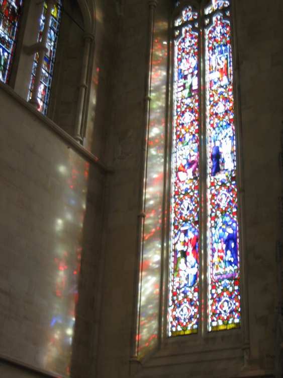 Stained Glass in Arundel Cathedral