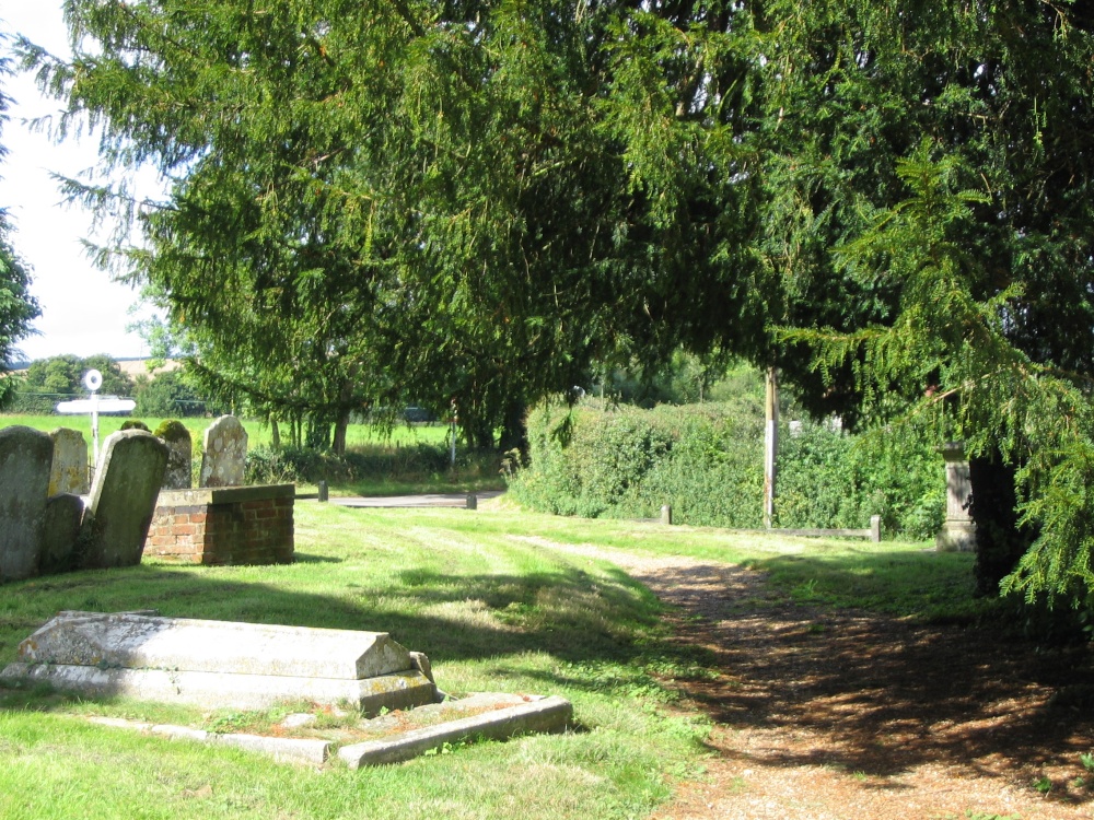 The churchyard