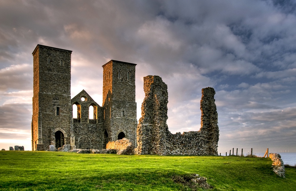 Photograph of Reculver Towers