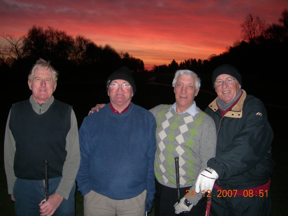 Not quite night time golf at Worksop Golf Club