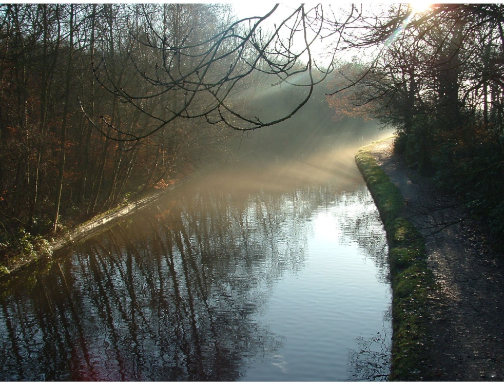 Photograph of Canal at Haigh Hall in Wigan