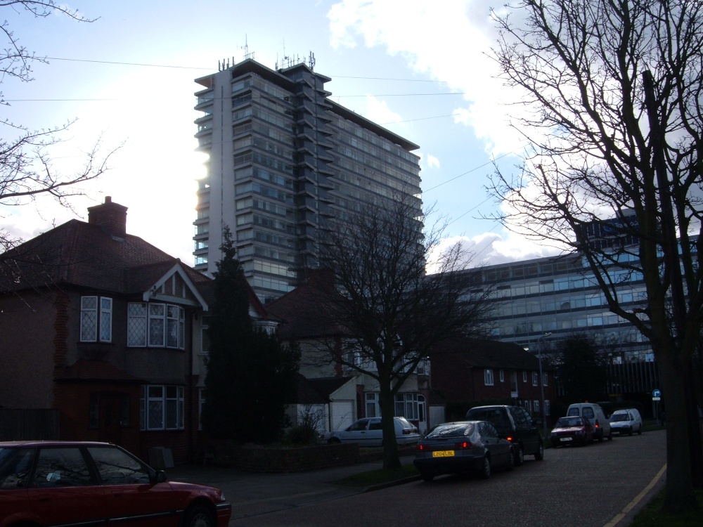 Photograph of Tolworth Tower and Office Block