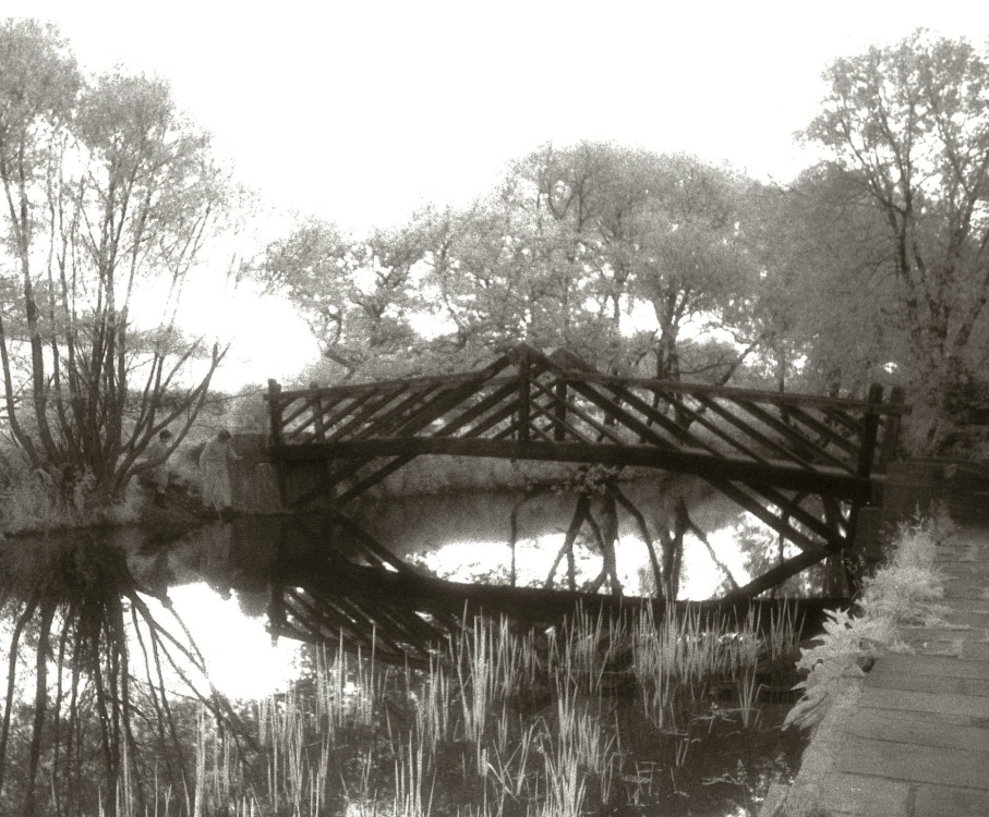 2 boys fishing at Worsbrough Mill near Barnsley