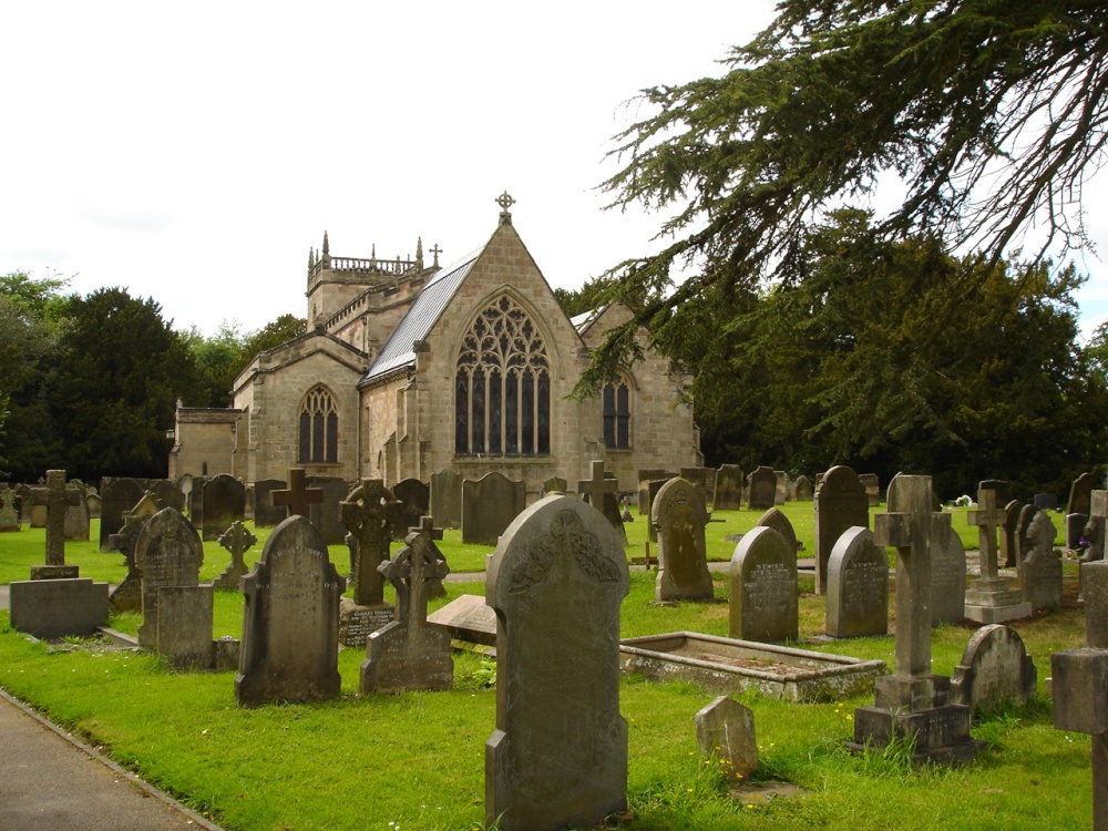 Photograph of A church near Sudbury Hall
