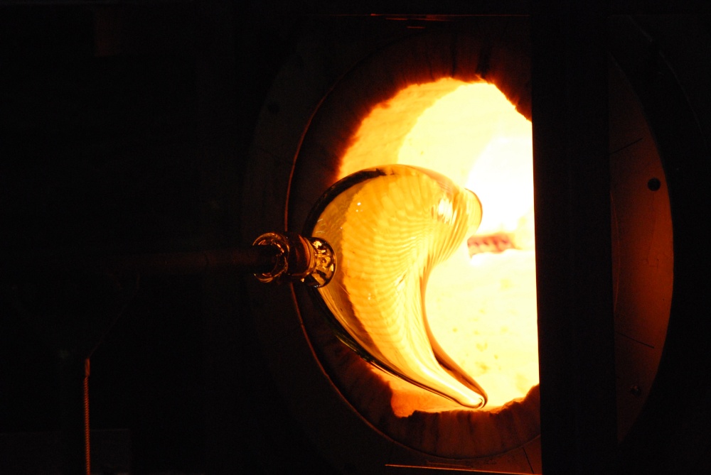 Glass making at the Glass Cone