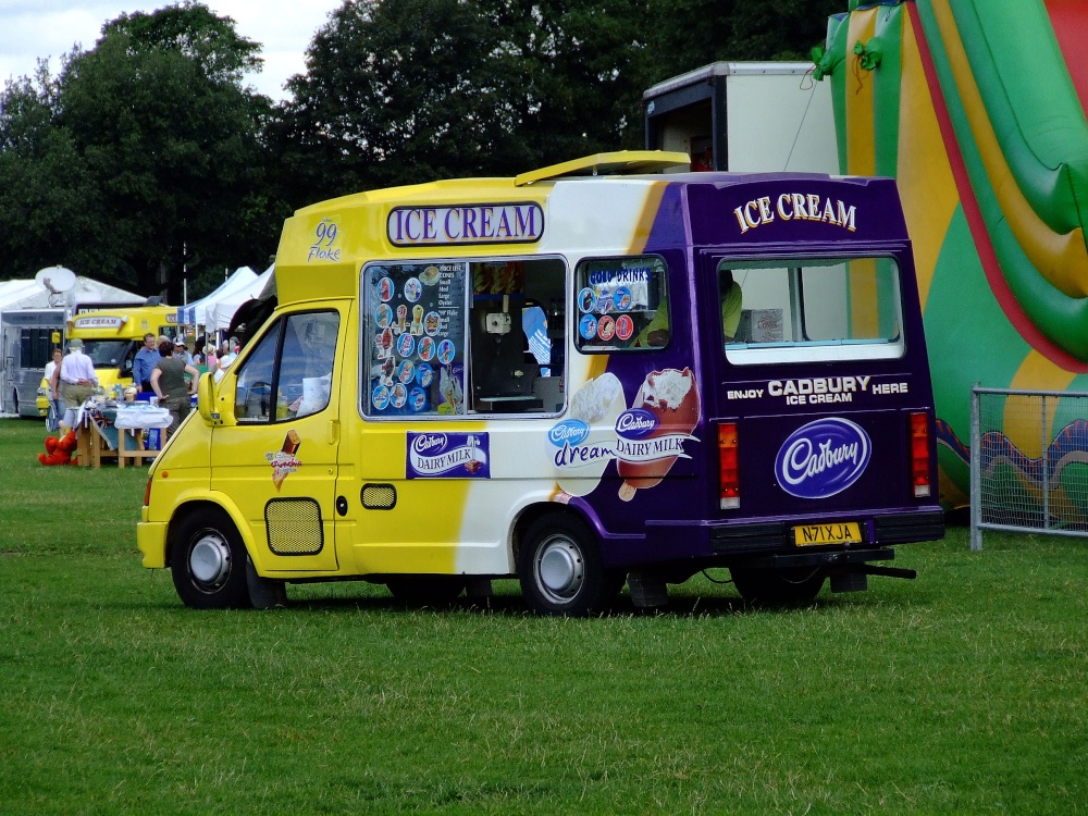 The ice cream van