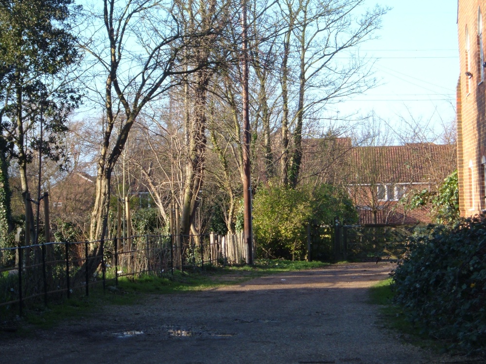 Old Malden Church Path