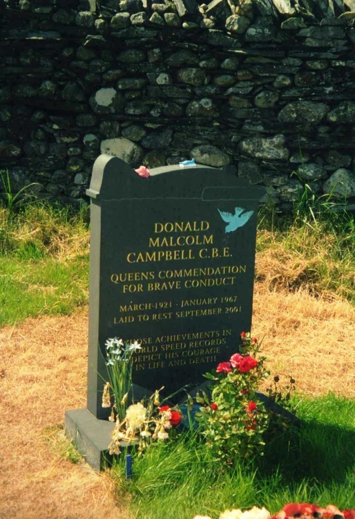 Donald Campbell's grave