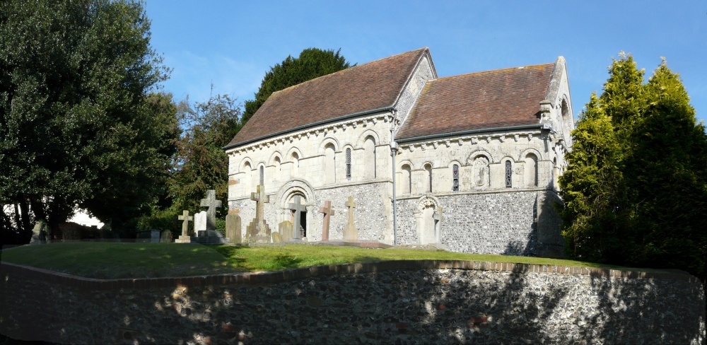Photograph of Church of St. Nicholas, Barfrestone, Kent
