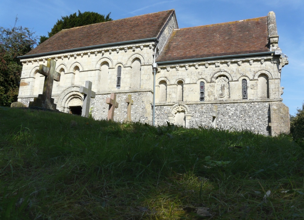 Photograph of Church of St. Nicholas, Barfrestone, Kent