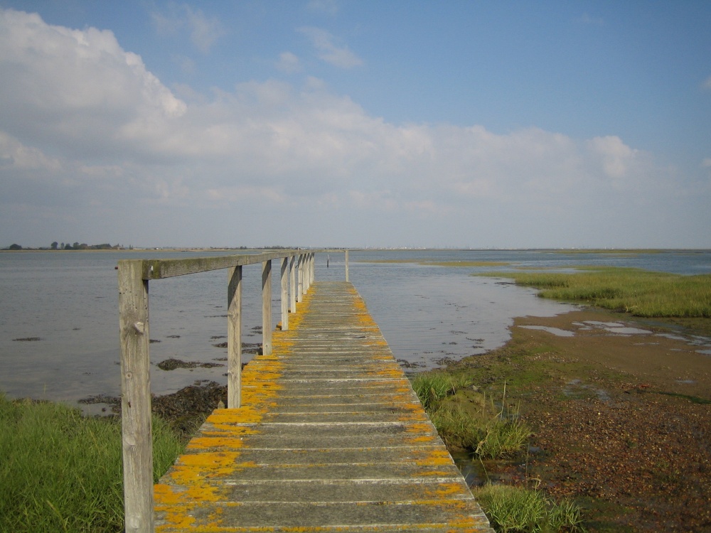 Photograph of The end of the pier.