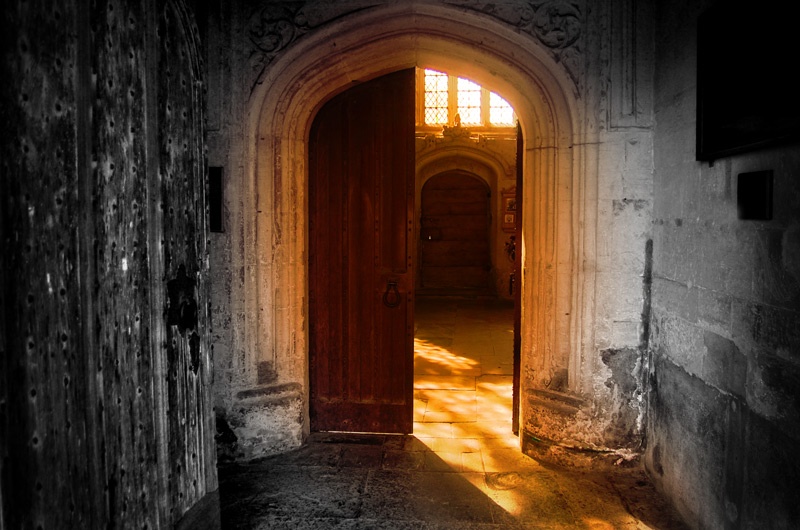 Photograph of Church doorway