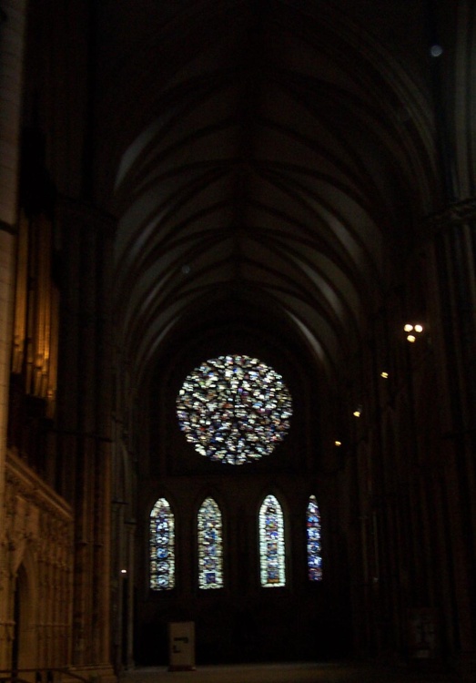 Stained glass in the Cathedral
