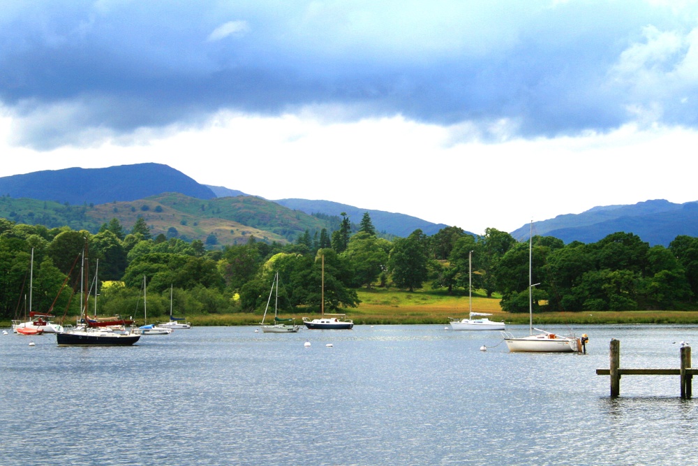 Photograph of Windermere at Waterhead.