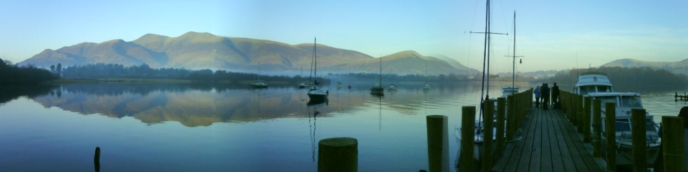 Skiddaw reflected in Derwentwater