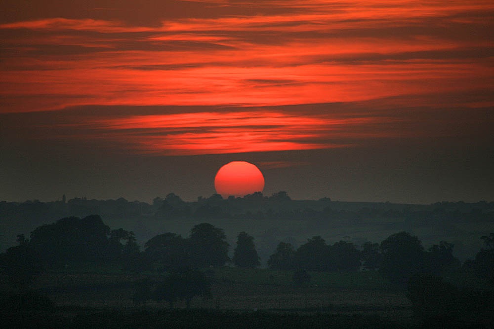 Photograph of Sunset near Brocton