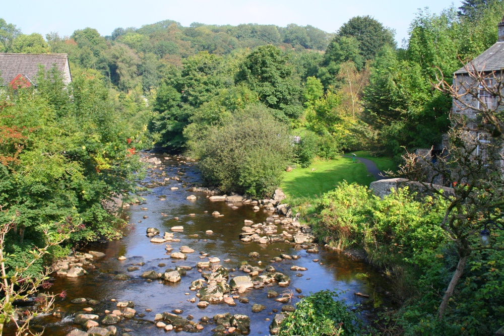Photograph of The village of Ingleton