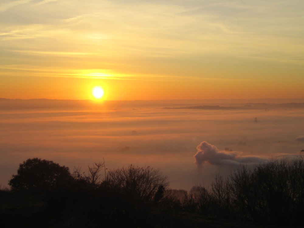 Photograph of Sunset in the West