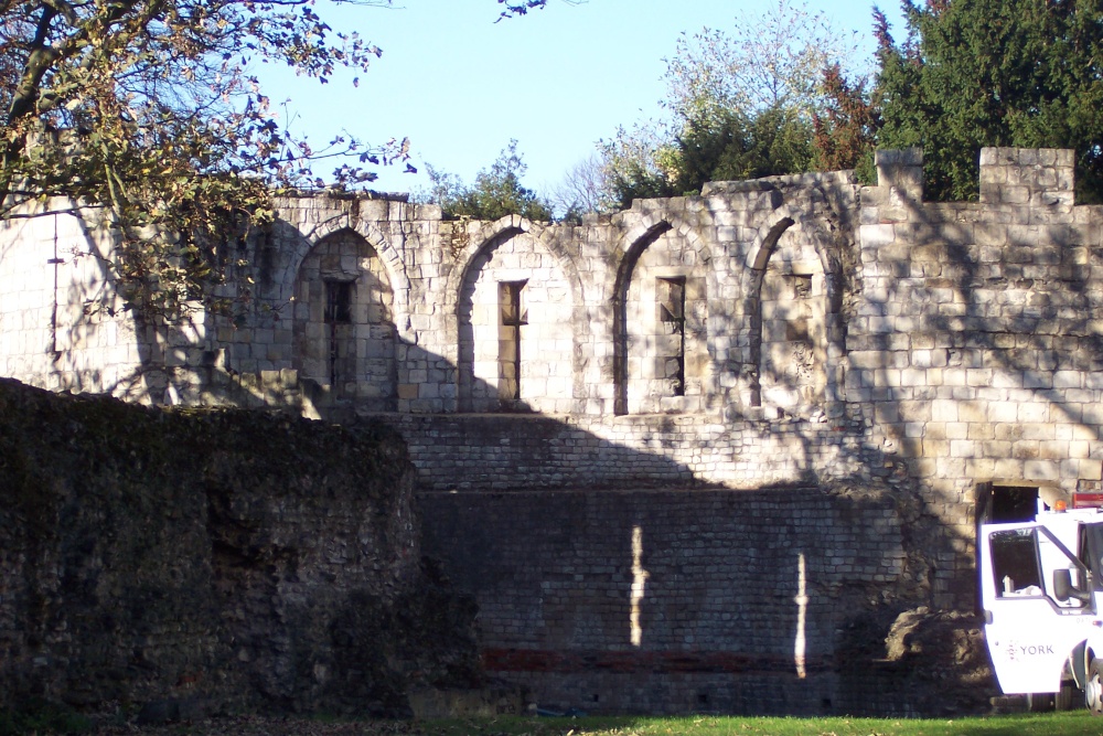 Part of York City Wall