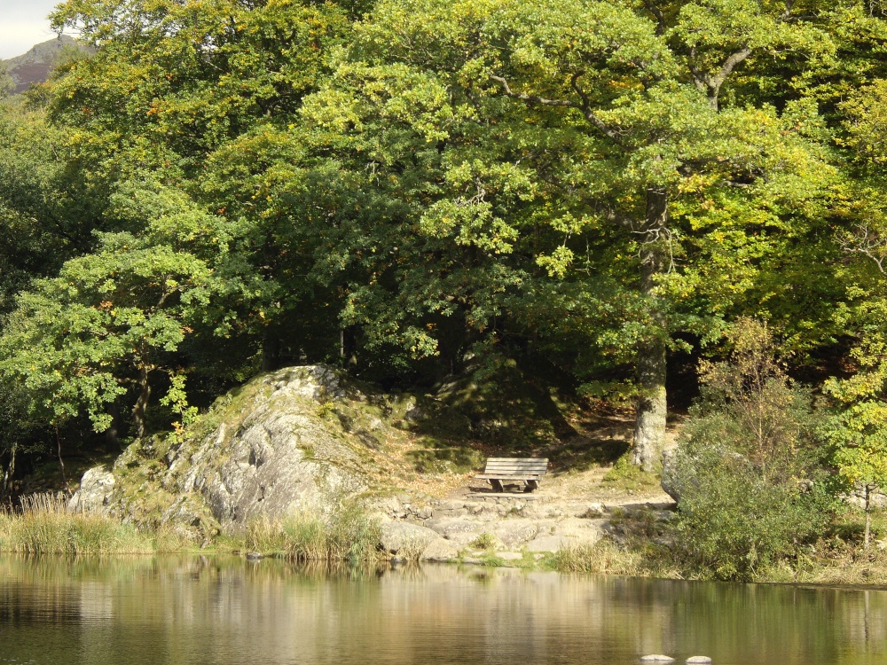 A quiet resting place beside  Grasmere