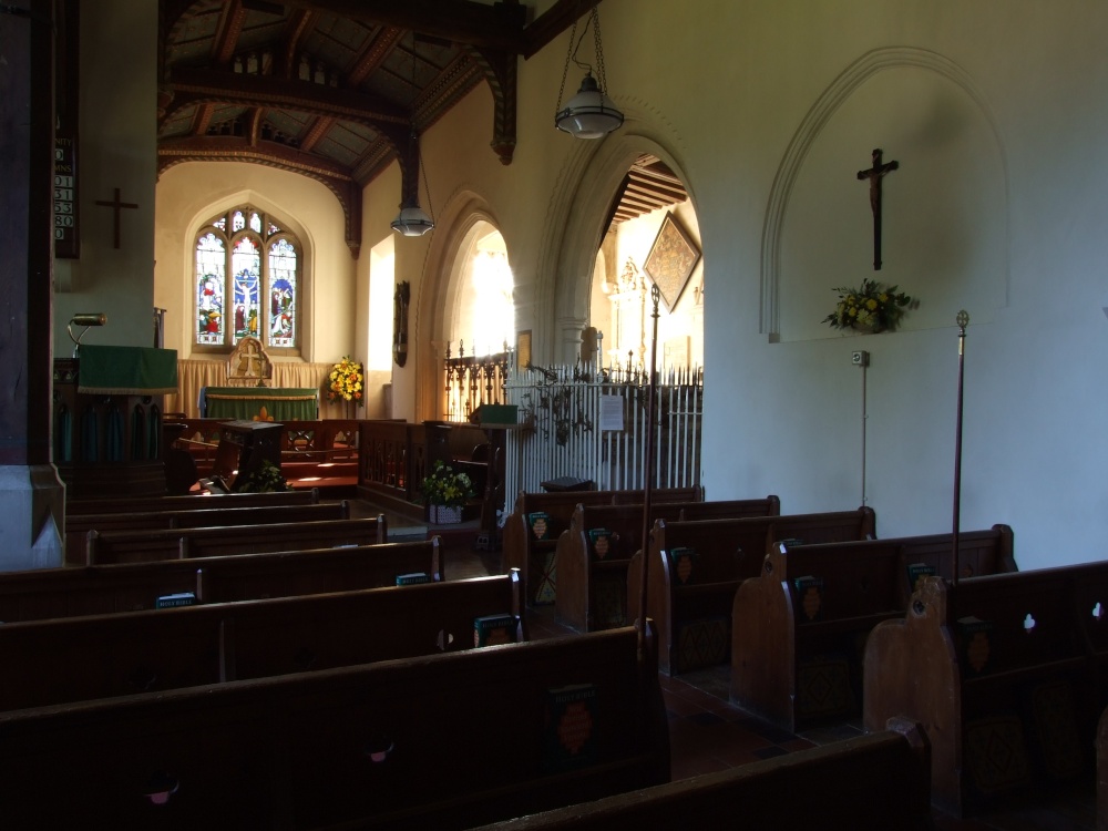 Photograph of Interior of St Margaret's Church, Mapledurham