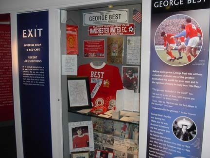 George Best Memorabilia - Manchester United Museum