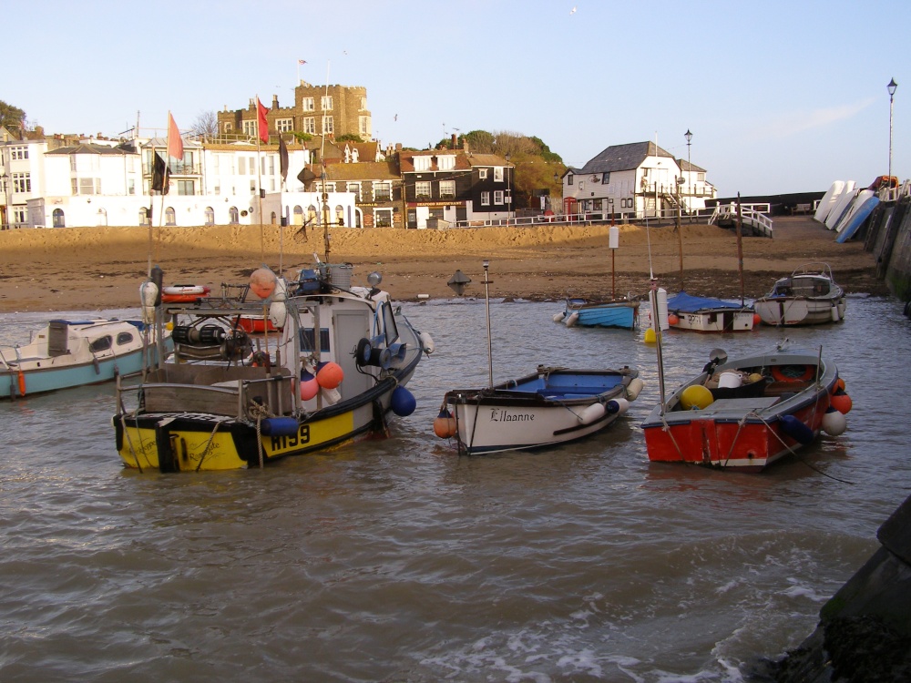 Braodstairs harbour.