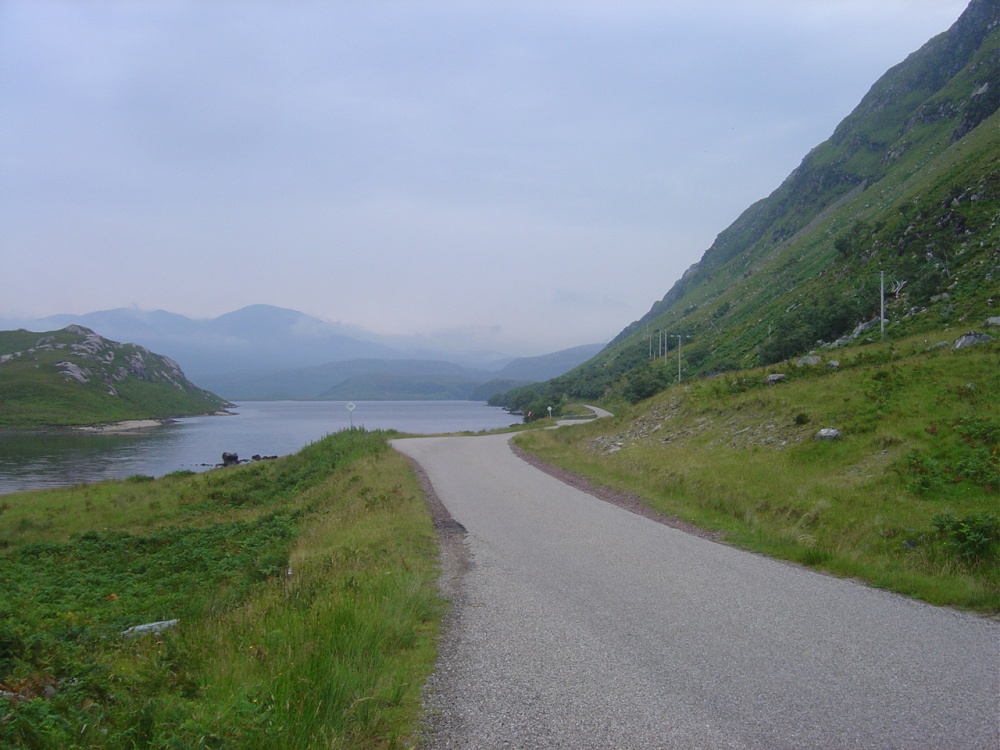 On the road to Achfary