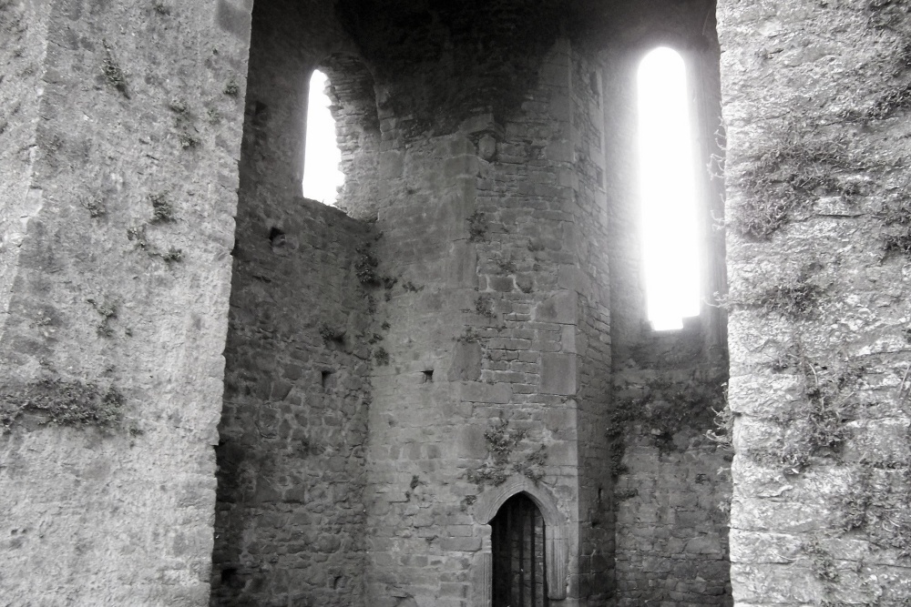 Inside What's Left of Ballybeg Priory