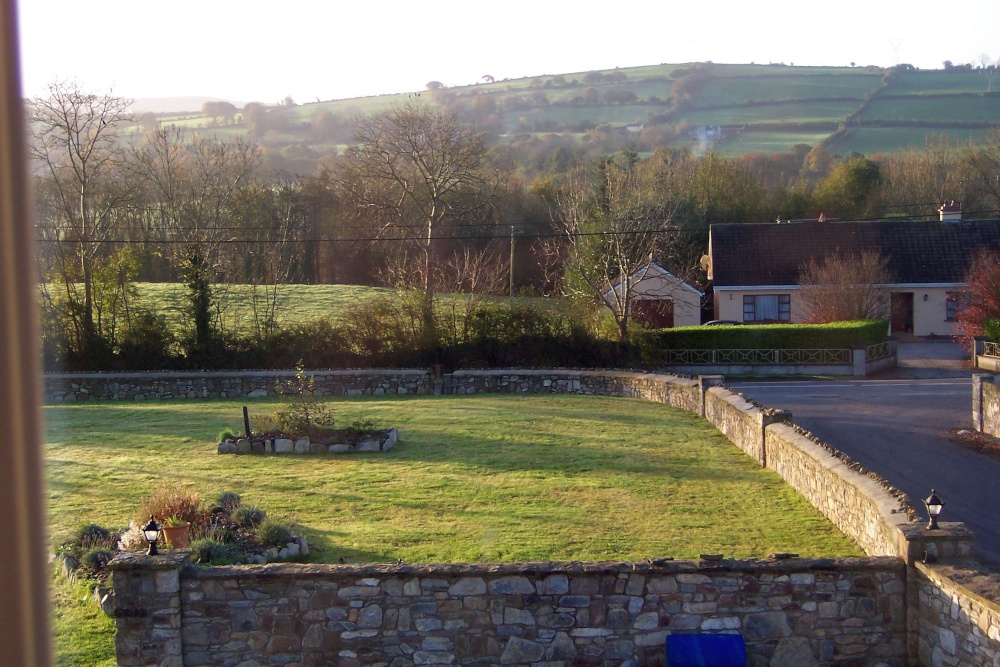 View from the Bedroom of our B&B