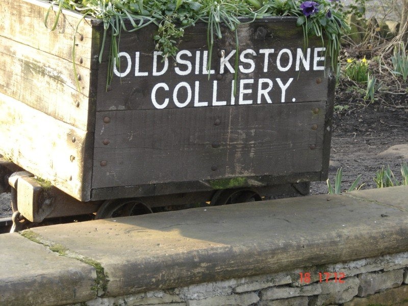 Photograph of An old colliery tub - Silkstone