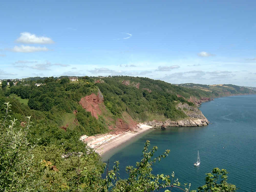 Photograph of The sea front at Babbacombe