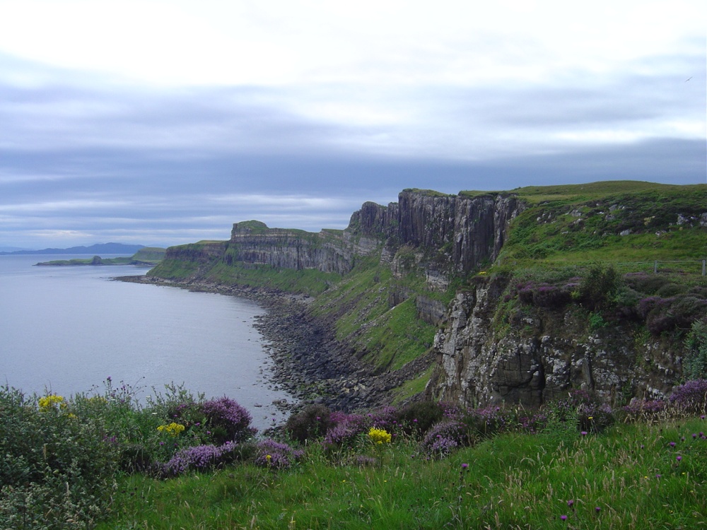 Photograph of Kilt Rock near Clachan