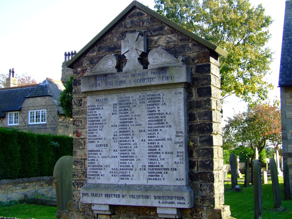 The War Memorial, St. Marys Church