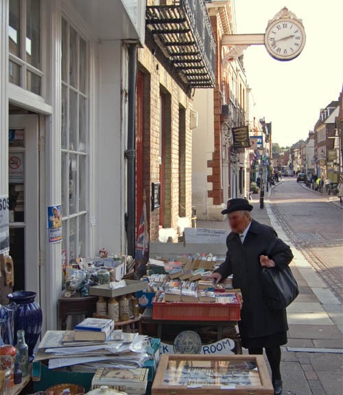 Browsing, Rochester High Street