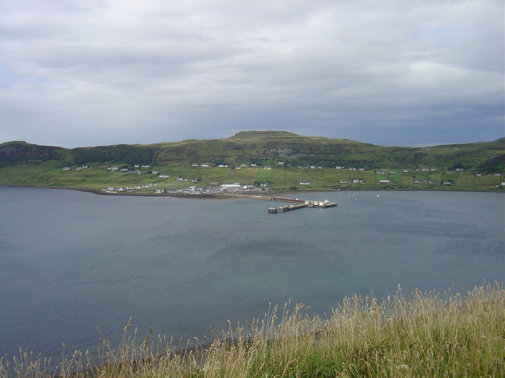 Photograph of Idrigill (harbour of Uig)